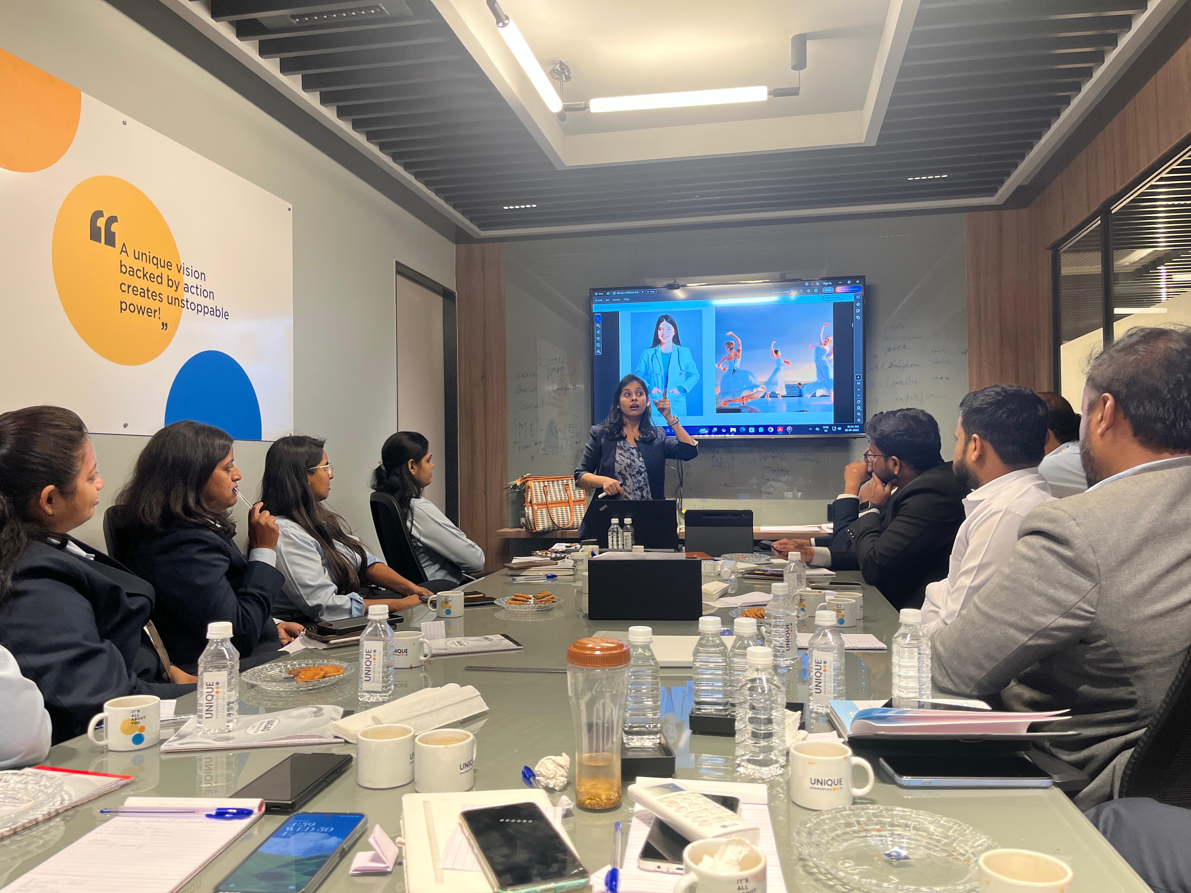 Corporate training session